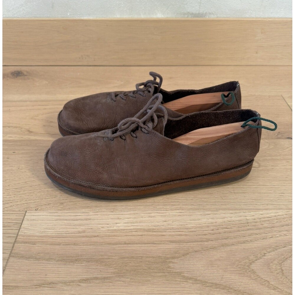 Rainbow Comfort Classic Shoes Mens 11 11.5 Leather Lace Up Flats Casual
